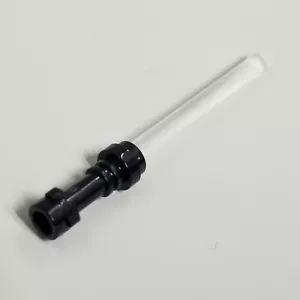 LEGO Star Wars - Spada laser trasparente trans con elsa nera - NUOVO - Foto 1 di 2