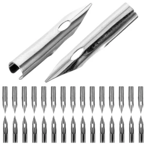 30 Pcs Dip Pen Replacement Nibs Student Students Calligraphy Kits - Afbeelding 1 van 12