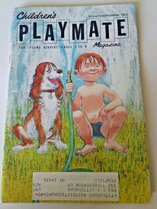 Vintage Children's Playmate Magazine Aug Sep 1972 Stories Puzzles Games - Picture 1 of 3