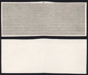 Perkins Fairman and Heath (Perkins Bacon) Patent Hardened Steel Plate Circa 1820 - Picture 1 of 1