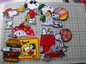 Snoopy Embroidered Iron / Sew on Patch Applique Badge - Picture 1 of 98