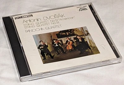 Denon 33C37-7565 cd Dvorak STRING QUARTETS 12/14 Panocha Quartet 1984 Japan - Image 1 of 3