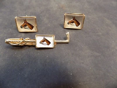 Винтажные запонки для лошадей   - Изображение 1 из 4