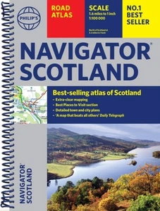 Philip's Navigator Scotland by Philip's Maps (Spiral bound) - Bild 1 von 1