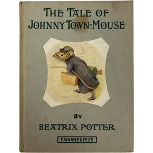 The Tale Of Johnny Town-Mouse Beatrix Potter Hardcover Book F. Warne & Co - Picture 1 of 18
