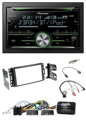 Pioneer Bluetooth Lenkrad DAB 2DIN USB CD Autoradio für Jeep Grand Cherokee 2011 - Bild 1 von 4