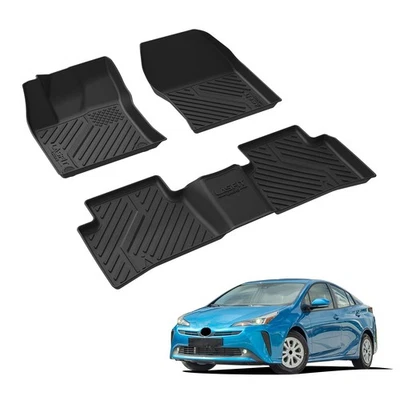 Floor Mat for Toyota Prius / Prius Prime 2017-2022 TPE 1st & 2nd Row Floor Liner Foto 1 de 4