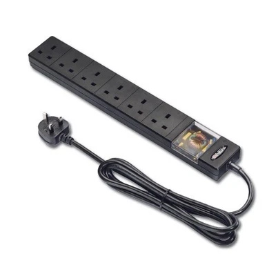 Lindy Mains Power HiFi & Home Cinema Conditioner (6 Way Extension Lead W/ Surge) - Image 1 of 4