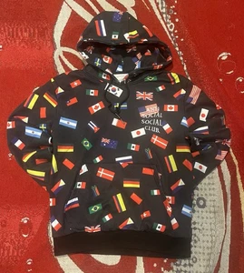 Sudadera con Capucha Anti Social Social Club Orlando All Over Flag SS2020 RARA Para Hombres Talla MEDIANA - Imagen 1 de 6