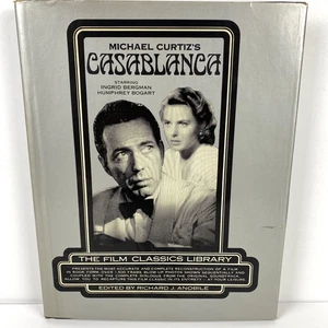 Michael Curtiz's Casablanca The Film Classics Library 1st Edition 1st Print 1974 - Picture 1 of 16