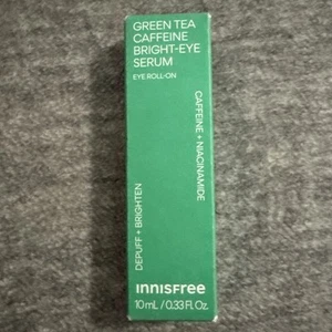 Suero para ojos brillantes con cafeína de té verde innisfree con niacinamida, 0,33 oz exp. 5/27 - Imagen 1 de 3