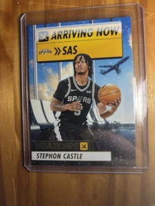 2024-25 Panini NBA Hoops Arriving Now 8 RC Stephon Castle Winter - Picture 1 of 2