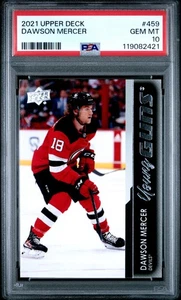 Dawson Mercer Young Guns PSA 10 Devils - Picture 1 of 2