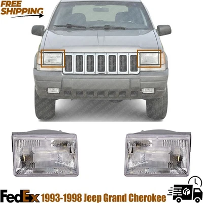 FARO GRAND CHEROKEE 93-98 DIESTRO Y DERECHO, Montaje, Halógeno Foto 1 de 4