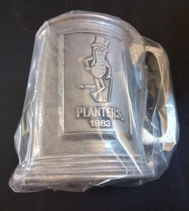 NOS MR PEANUT PLANTERS PEANUTS ALE BIERKRUG KRUG WILTON ARMETALE WERBUNG - Bild 1 von 17