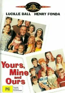 Yours Mine and Ours DVD Lucille Ball New and Sealed Australia - Picture 1 of 1