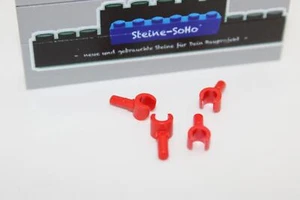 Lego (c) 4x Hände / Hand - rot - 983 - hands - Figuren Zubehör- Minifigur - Bild 1 von 1