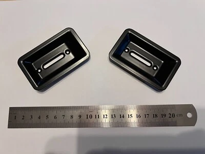 (Matt Black) Triumph Stag Seat Bezel (1 Pair) - Part Number - 715721 - Image 1 of 3