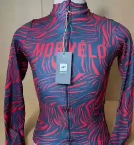 MORVELO Woman's Thermoactive Long Sleeved Cycle Jersey - SIZE Small - Picture 1 of 14