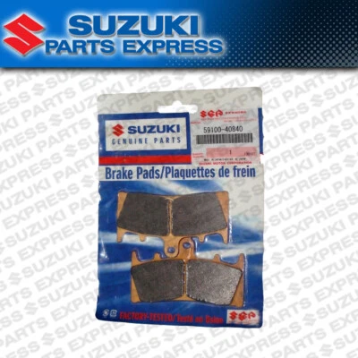 NUEVO 2001 - 2002 JUEGO PASTILLAS FRENO DELANTERO SUZUKI GSXR GSX-R1000 1K 1000 59100-40840 Foto 1 de 4