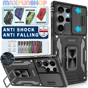 For Samsung S25 S24 S23 S22 S21 S20 FE Ultra Plus A56 Case Shockproof Ring Cover - Picture 1 of 18