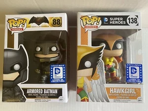 Funko Pop! Exclusive DC Legion Of Collectors-Batman Vs Superman 88-Hawkgirl-138 - Picture 1 of 10