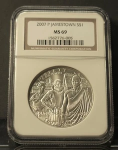 2007 P JAMESTOWN MS 69 NGC - Picture 1 of 1