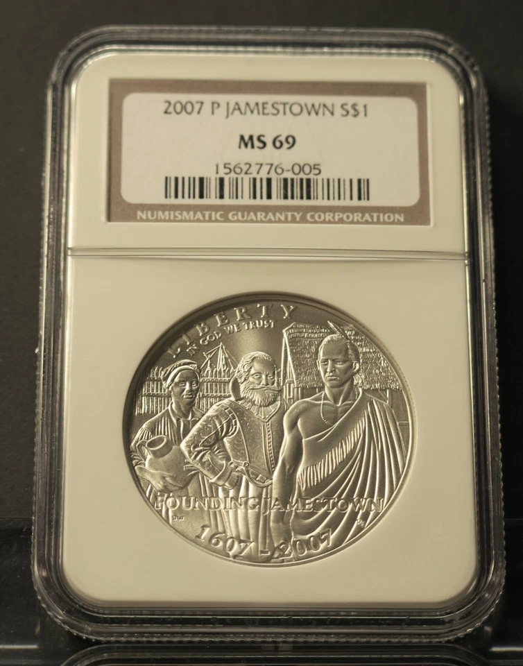 2007  P  JAMESTOWN  MS 69 NGC - Image 1 of 1