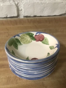 Franciscan Fruit /Vegetable Dessert Bowl( Set Of 9) - Picture 1 of 7