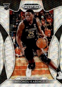2019-20 Panini Prizm Draft Picks Prizms Silver #91 Mfiondu Kabengele
