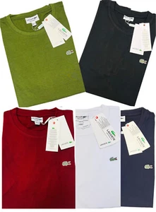 LACOSTE SHORT SLEEVE CREW NECK BRAND NEW REGULAR FIT T-SHIRT !! CLEARANCE - Picture 1 of 6