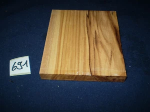 Olive Olivenholz für Holzschmuck basteln Edelholz  120 x 102 x 15 mm     Nr. 691 - Bild 1 von 2