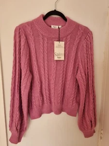 Saint Tropez Skylar Pullover violett Gr. S, M, L NEU - Bild 1 von 4