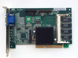 Scheda Video Matrox VGA AGP  G200 + /SDA8BI/20 #27# - Foto 1 di 4