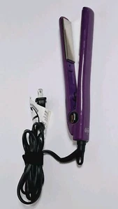 Chi Smart Titanium Ceramic Mini Travel Purple Iron 3/4in - Picture 1 of 5