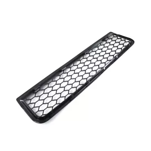 For 2002-2005 Audi A4 B6 Front Center Bumper Mesh Grille Gloss Black Honeycomb - Bild 1 von 11