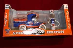 BANCO PETROLERO FORD GEARBOX UNION 76 1912, BOMBA DE GASOLINA WAYNE 1920, COMO NUEVO EN CAJA, - Imagen 1 de 7