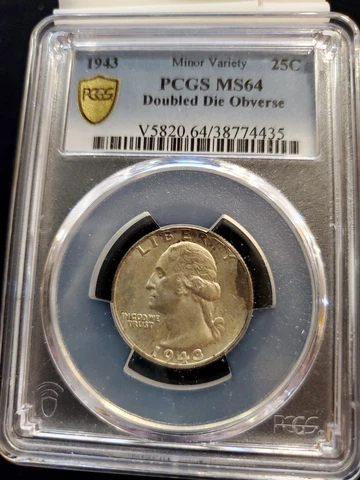 SHAME ON PCGS 1943 DDO Ms64 quarter READ WHAT HAPPENED TO MY CUSTOMER Cover