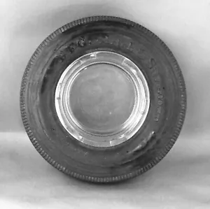 Vintage 1950s 6-inch BF Goodrich "Silvertown" Tire Ashtray Petroliana Decor - Picture 1 of 3