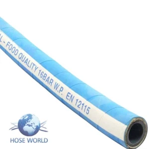UHMW PE FOOD QUALITY / CHEMICAL S & D HOSE. BLUE COVER. **PRICE PER METRE** - Picture 1 of 1