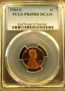 1984-S PCGS PR69RD DCAM 592310 - Picture 1 of 5