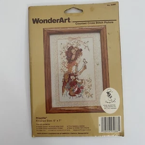 Wunderkunst gezähltes Kreuzstichbild Priscilla 5086 Sarah Kay Komplettset - Bild 1 von 2