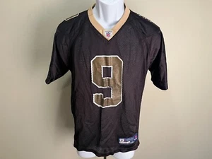 Reebok Youth black vintage Drew Brees New Orleans Saints jersey YL Large - Picture 1 of 6