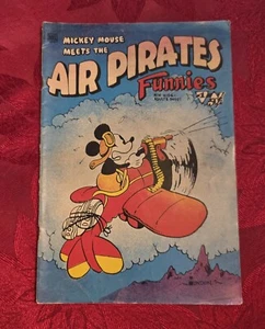 MICKEY MOUSE MEETS THE AIR PIRATES FUNNIES #1 UNDERGROUND COMIX DISNEY BANNED - Picture 1 of 10