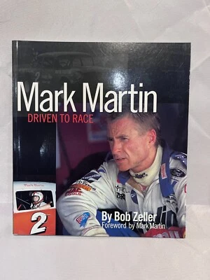 MARK MARTIN - DRIVEN TO RACE (1997) BOB ZELLER - HARDCOVER LIMITED EDITION + - Image 1 of 2