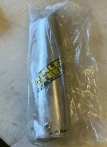 Vintage Stainless Steel Exhaust Tip Tail Pipe Fits 1-3/4"-2" Diameter- Fast Ship - Picture 1 of 7