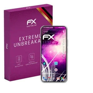 atFoliX Glass Protective Film for Huawei Nova 14 Glass Protector 9H Hybrid-Glass - Picture 1 of 8