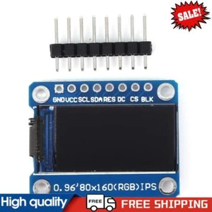 0,96 Zoll TFT buntes Display Modul 65K ST7735 SPI Interface 3,3V ersetzt OLED - Bild 1 von 12