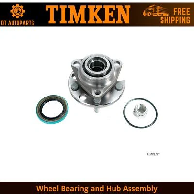 Conjunto de cojinete de rueda y buje delantero Timken 1983 para Pontiac 6000 1982-1989 tracción delantera Foto 1 de 4