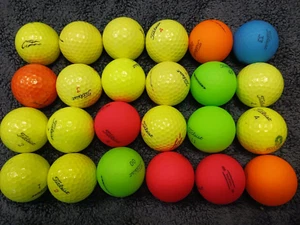 2 dozen used Titleist colored golf balls. Excellent condition! - Picture 1 of 1
